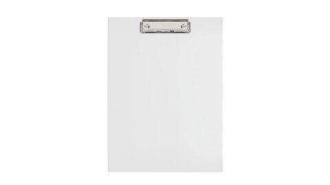 Deska A4 Clipboard PVC biały BIURFOL KH-01-10