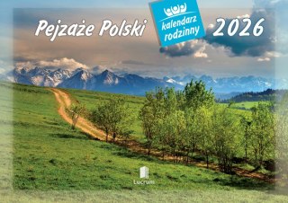 Kalendarz 13 planszowe A4 Pejzaże Polski LUCRUM WL03