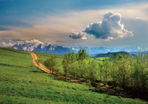 Kalendarz 13 planszowe A4 Pejzaże Polski LUCRUM WL03
