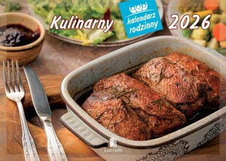 Kalendarz 13 planszowy A4 Kulinarny LUCRUM WL01