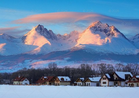 Kalendarz 13 planszowy A4 Tatry i Podhale LUCRUM WL04