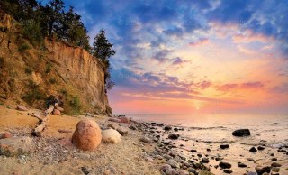 Kalendarz jednodzielny 33x49cm Plaża LUCRUM KJ02