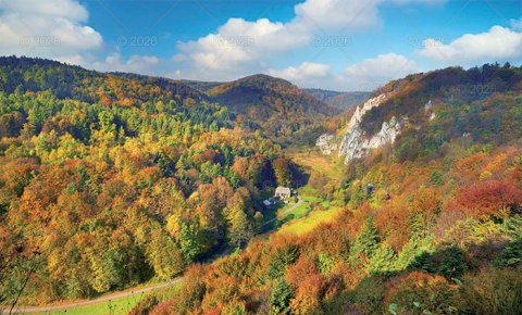 Kalendarz trójdzielny 86x33cm Jura LUCRUM KT03