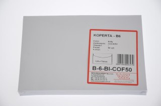 Koperta B6 nie klejona biała WZ F50
