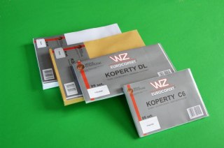 Koperta C6 samoprzylepna biała WZ
