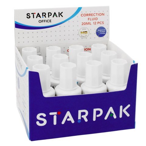 Korektor w płynie 20ml display A 12 STARPAK 198668