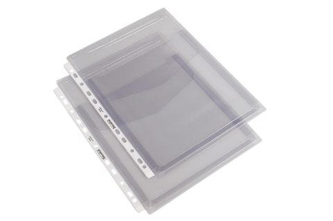 Koszulka A4 poszerzana z klapką na katalogi PVC op. 10 BIURFOL OF-42