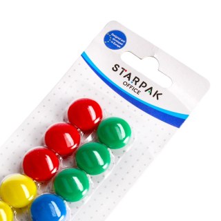 Magnes kolor mix 22mm op12szt. STARPAK 244150