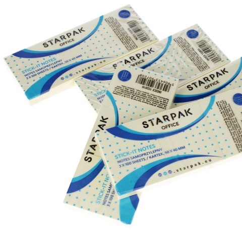 Notes samoprzylepny 50x40/100k op3szt A 12 STARPAK 152616