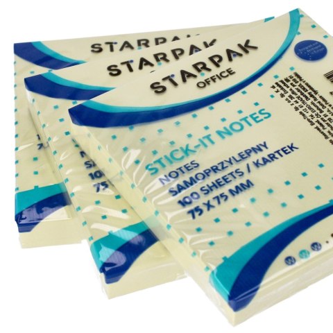 Notes samoprzylepny 75x75/100k A 12 STARPAK 152617
