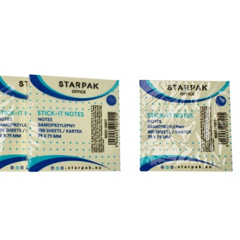Notes samoprzylepny 75x75/100k A 12 STARPAK 152617