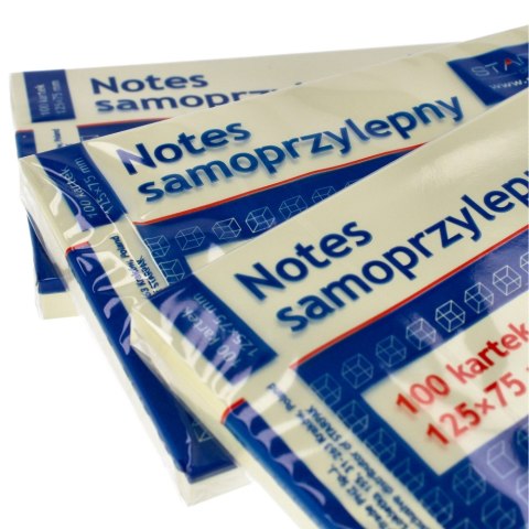 Notes samoprzylepny 76x127/100k A 12 STARPAK 152615