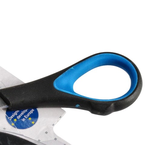 Nożyczki 21,5cm gumowa rączka STARPAK 155249