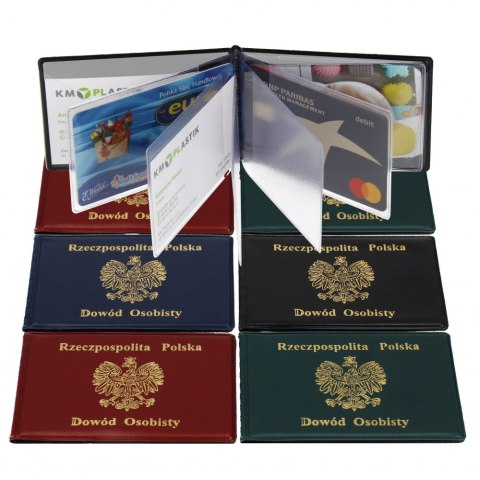 Okładka na dokumenty dowód osobisty standard KM PLASTIK ND4