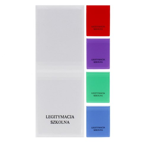 Okładka na dokumenty ucznia pion gel KM PLASTIK LS3