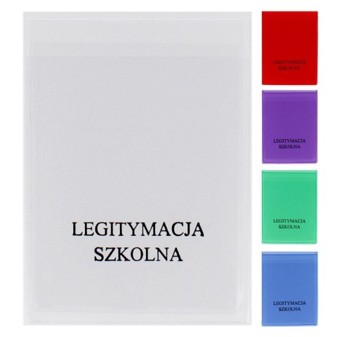 Okładka na dokumenty ucznia pion gel KM PLASTIK LS3