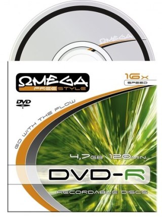 Płyta DVD-R 4,7GB x16 Freestyl Safe OMEGA