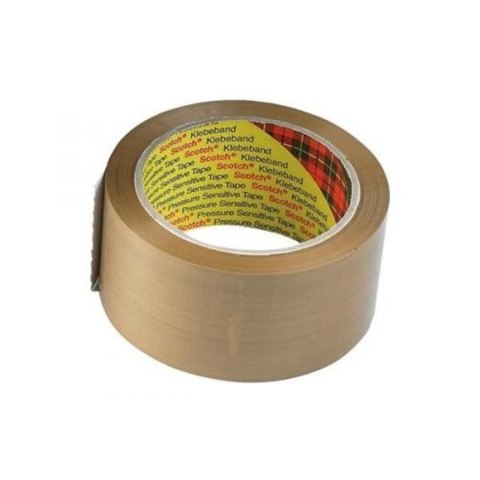 Taśma pakowa 50x66mm 3M brązowa SCOTCH 022