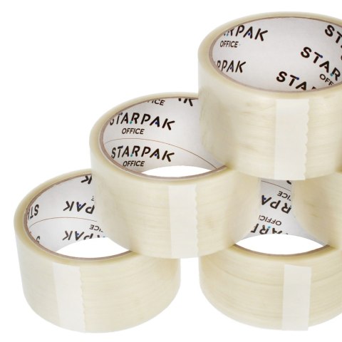 Taśma pakowa przeźroczysta 48mmx40mb A 6 STARPAK 228508