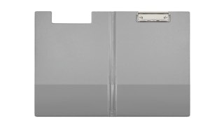 Teczka A4 Clipboard PVC siwy BIURFOL KH-04-09