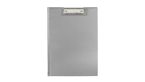 Teczka A4 Clipboard PVC siwy BIURFOL KH-04-09