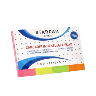 Zakładka indeksująca 20x50/40k 4kol STARPAK 227917