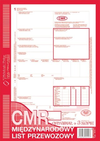 Druk CMR Numerowany A4 MICHALCZYK&PROKOP 800-1N