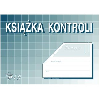 Druk Książka Kontroli MICHALCZYK&PROKOP A5 P-10U