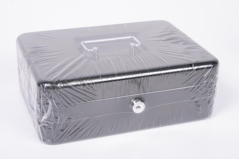 Kasetka na pieniądze metalowa 25X18X9 czarna YANDA