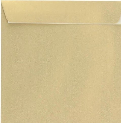 Koperta 145x145 NK Pearl złota GAL PAP PB OP10SZT ARGO 280715 ARG