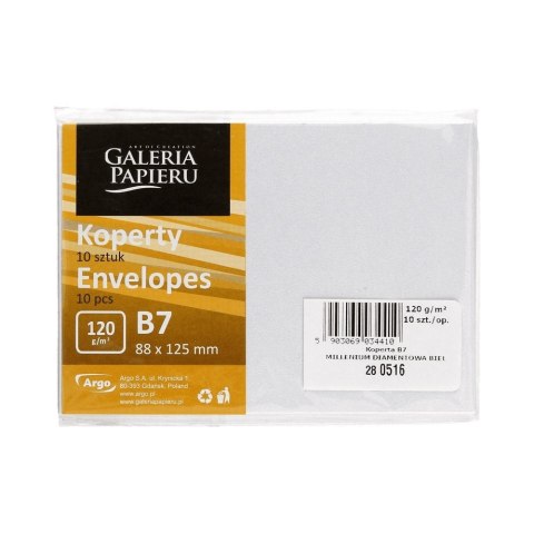 Koperta Diamond Millenium B7 HK GALERIA PAPIERU 10szt