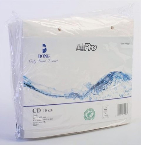 Koperta powietrzna na CD 20x17,5 cm biały BONG 12207