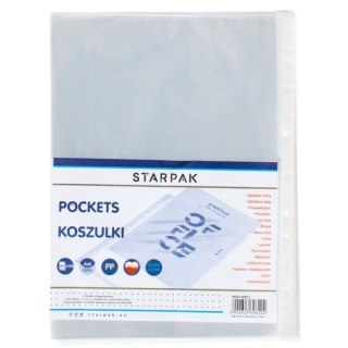 Koszulka PP A4 krystaliczna 40mic 100szt. STARPAK 409013