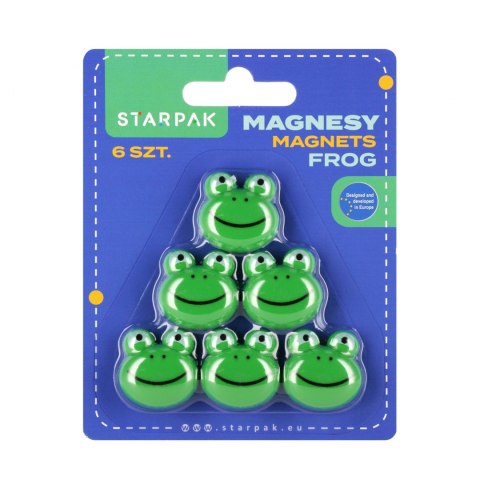 Magnes Żaba 25mm op.6 szt. STARPAK 438889