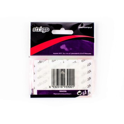Notes samoprzylepny 75x25/50k 3kol pastel Strigo PILOT SSN007