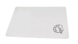 Podkładka szkolna na biurko PVC 380x280mm mleczna BIURFOL PS-01-02