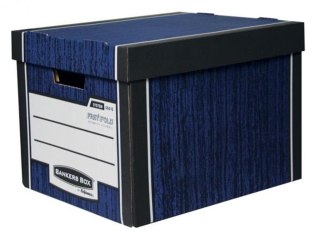 Pojemnik do archiwizacji Woodgrain FELLOWES granatowy