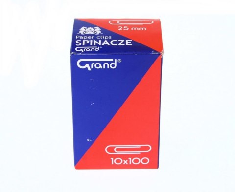 Spinacze okrągłe GRAND 25 mm 100 szt.