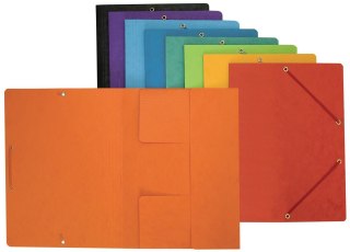 TECZKA PRESZPANOWA Z GUMKĄ BANTEX A4 FIOLETOWY