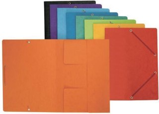 TECZKA PRESZPANOWA Z GUMKĄ BANTEX A4 ZIELONY