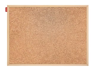 Tablica Korkowa Drewniana 100x80cm MEMOBOARDS MTC100080