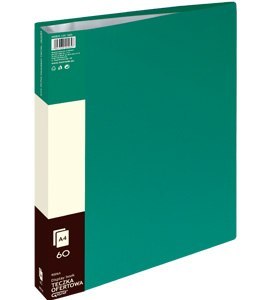 Teczka ofertowa 9006 A 60 koszulek GRAND zielona