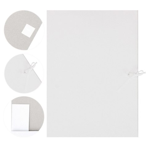 Teczka wiązana papierowa A4 biała 300g A 25 STARPAK 360993