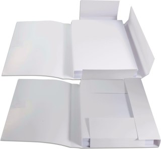 Teczka wiązana papierowa biała 350g FOL A 25 BARBARA 0300087