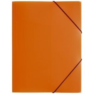 Teczka z gumką A4 Trend pomarańczowa DURABLE 21613-09