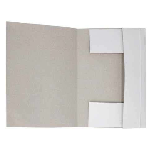 Teczka z gumką papierowa A4 biała 300g A 25 STARPAK 360992