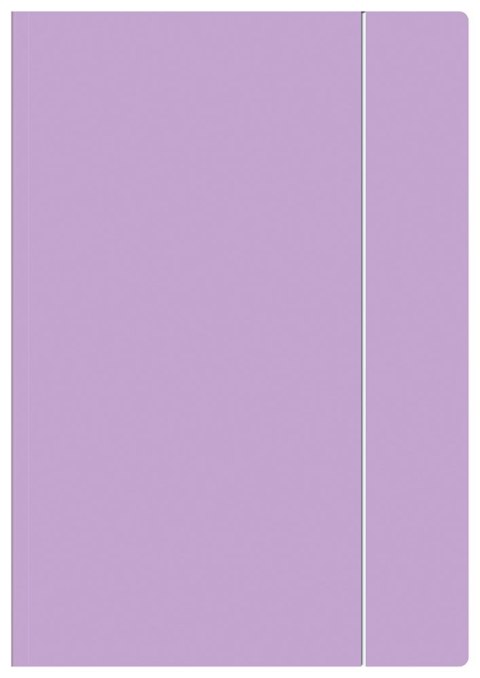 Teczka z gumką papierowa A4 pastelowy INTERDRUK 278289