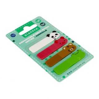 Zakładka indeksująca 55x15/20k 4wzory Animal STARPAK 449403