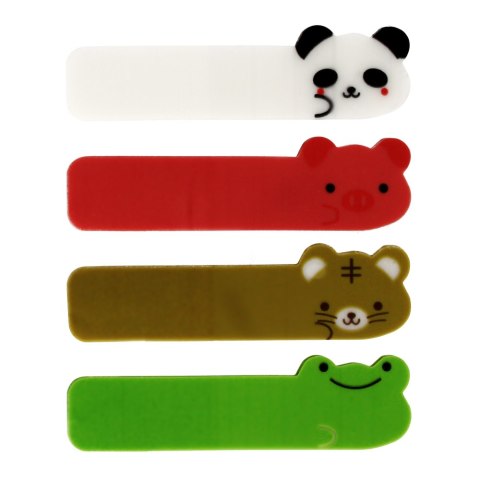 Zakładka indeksująca 55x15/20k 4wzory Animal STARPAK 449403