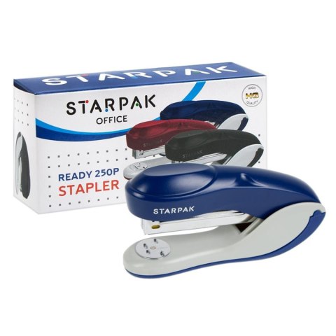 Zszywacz 16k 24/6 26/6 granatowy STARPAK 439797